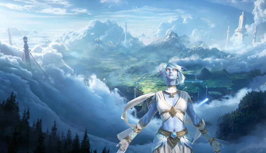 Official artwork accompanying Skyborne